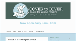 Desktop Screenshot of covertocoverchildrensbooks.com